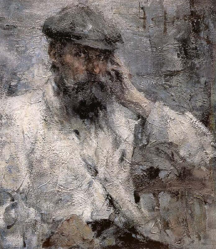 Nikolay Fechin Portrait of Artist-s Father oil painting image